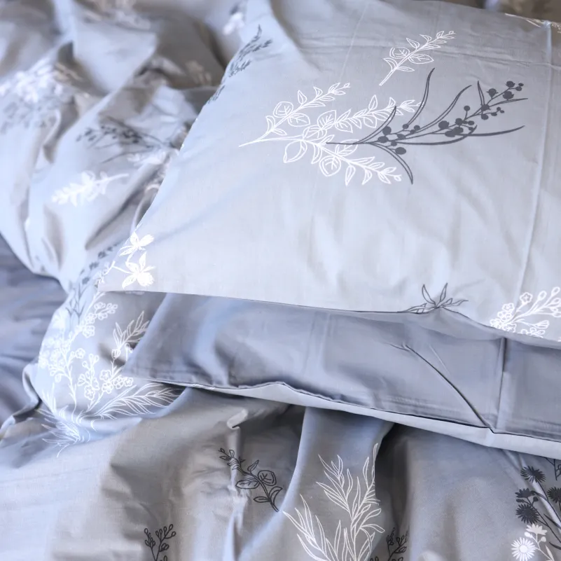 Простынь Ranforce Elite 17-0955 Silver Botanica - 4