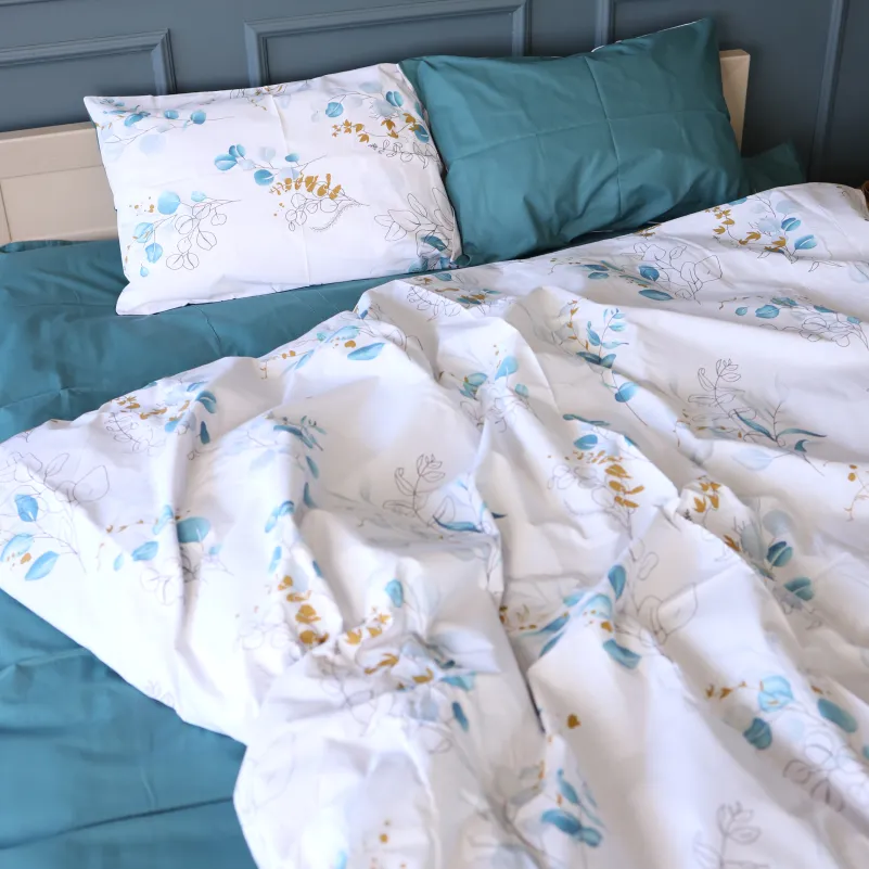 Наволочка Бязь 17-0953 Sky Leaves - 2