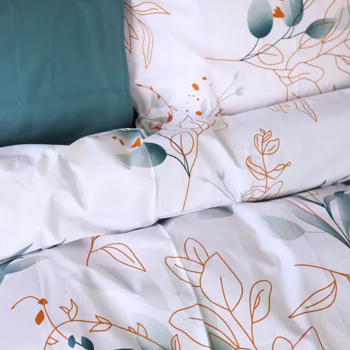 Комплект постельного белья Ranforce Elite 17-0954 Delicate Foliage - 4