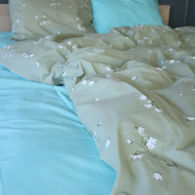 Простирадло Ranforce Elite 17-4736 Green leaves