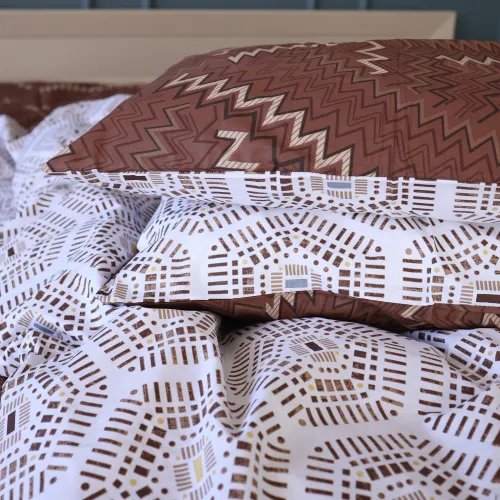 Наволочка Бязь 17-0739 Amber Geometrics