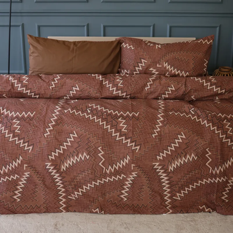 Комплект постільної білизни Ranforce Elite 17-0631 Diamond Brown
