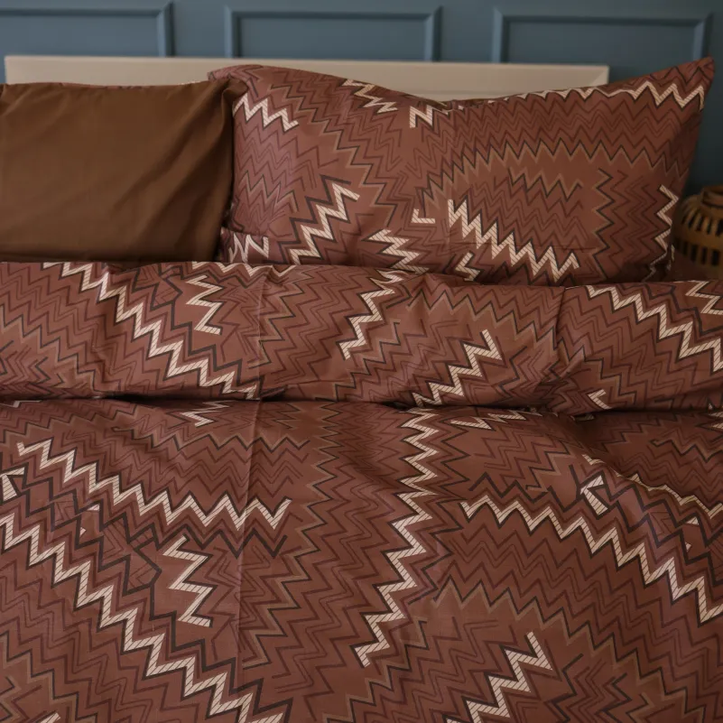 Комплект постільної білизни Ranforce Elite 17-0631 Diamond Brown - 1