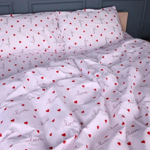 Пододеяльник Бязь 17-0963 Tiny Hearts