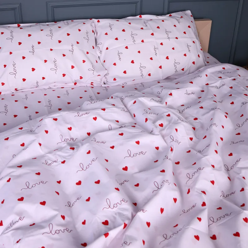 Пододеяльник Бязь 17-0963 Tiny Hearts