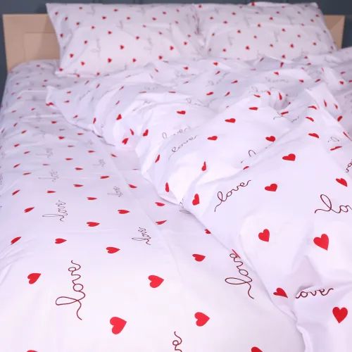 Простынь Ranforce Elite 17-0963 Tiny Hearts
