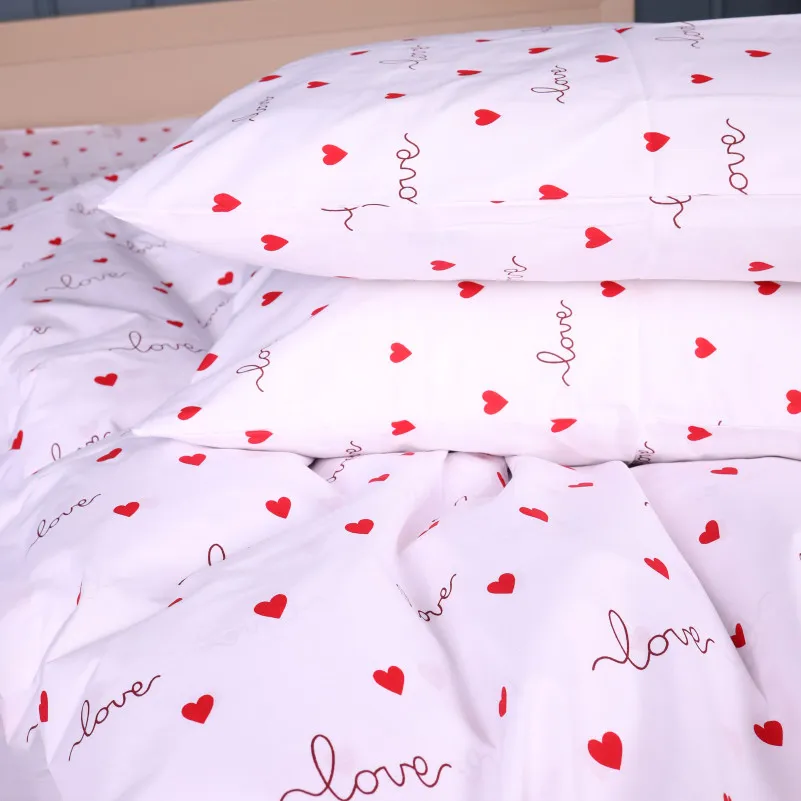 Пододеяльник Бязь 17-0963 Tiny Hearts - 3