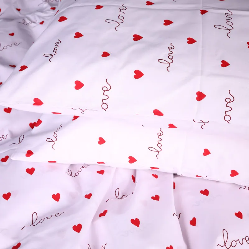 Пододеяльник Бязь 17-0963 Tiny Hearts - 4