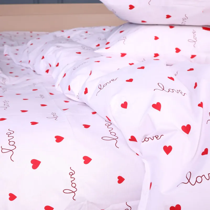 Комплект постільної білизни Бязь 17-0963 Tiny Hearts - 5