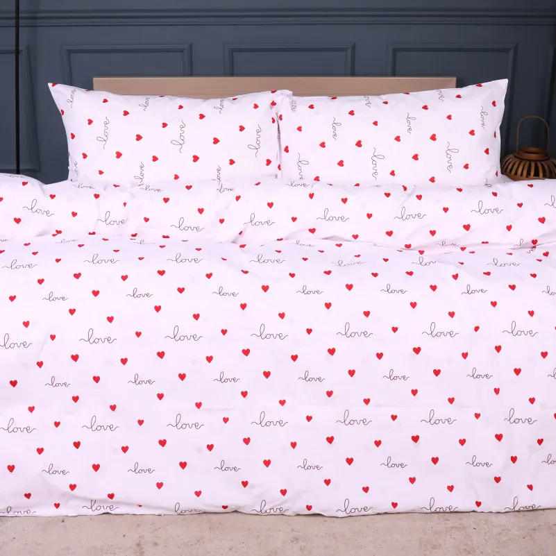 Простынь Ranforce Elite 17-0963 Tiny Hearts - 1