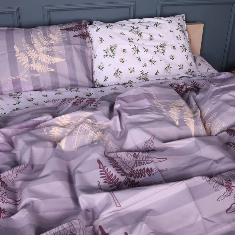 Комплект постельного белья Бязь 17-0668 Grey Blooms - 1