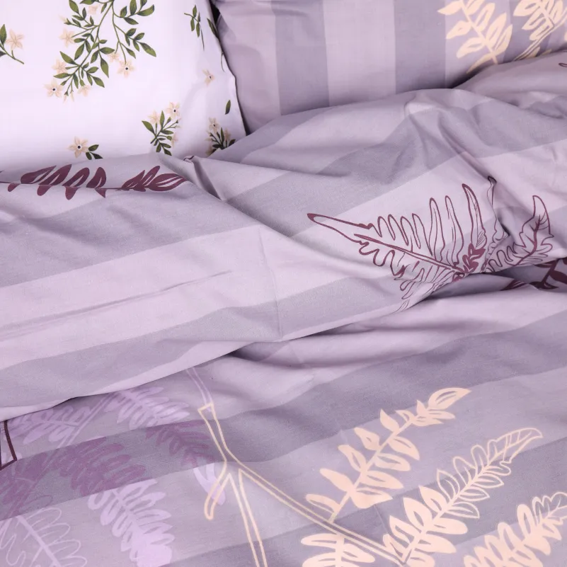 Комплект постільної білизни Ranforce Elite 17-0668 Grey Blooms - 3