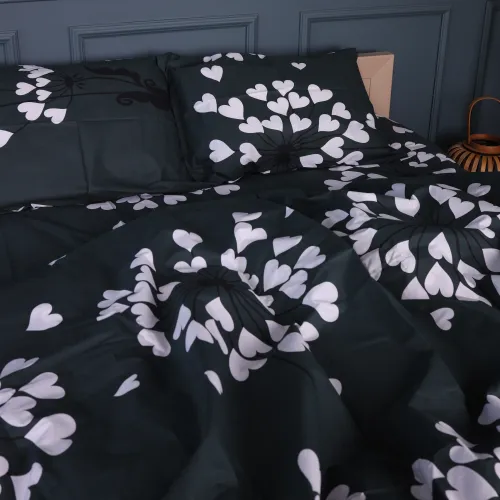 Пододеяльник Бязь 17-0961 Dark Hearts