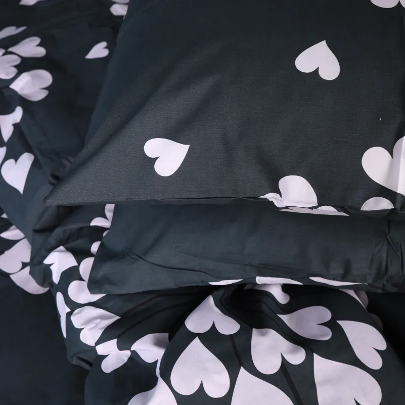 Пододеяльник Бязь 17-0961 Dark Hearts - 4