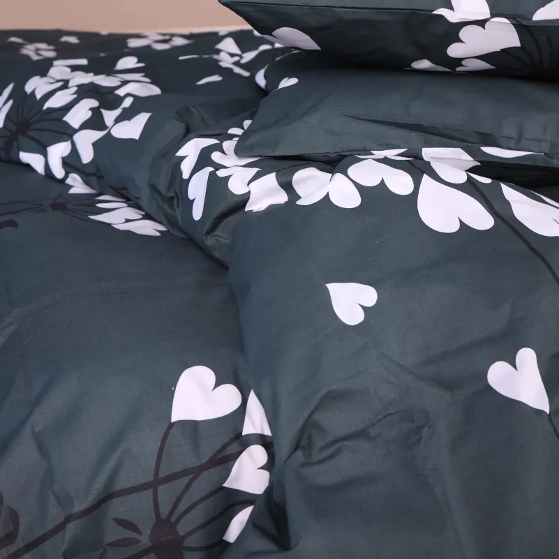 Пододеяльник Бязь 17-0961 Dark Hearts - 3