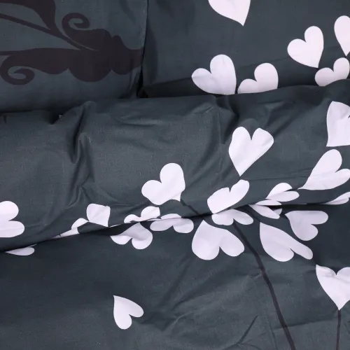 Комплект постільної білизни Ranforce Elite 17-0961 Dark Hearts - 2