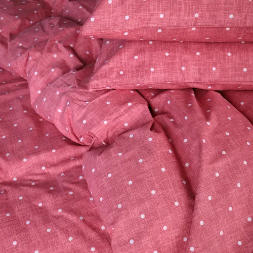Простынь Бязь 17-0965 Blush Dots - 4