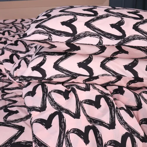 Наволочка Бязь 17-0962 Heart Lines