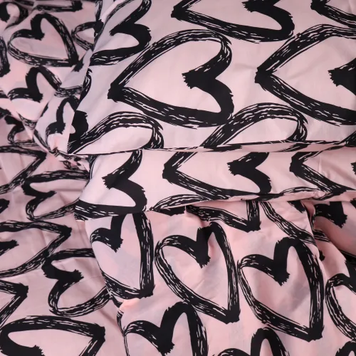 Комплект постельного белья Бязь 17-0962 Heart Lines - 5
