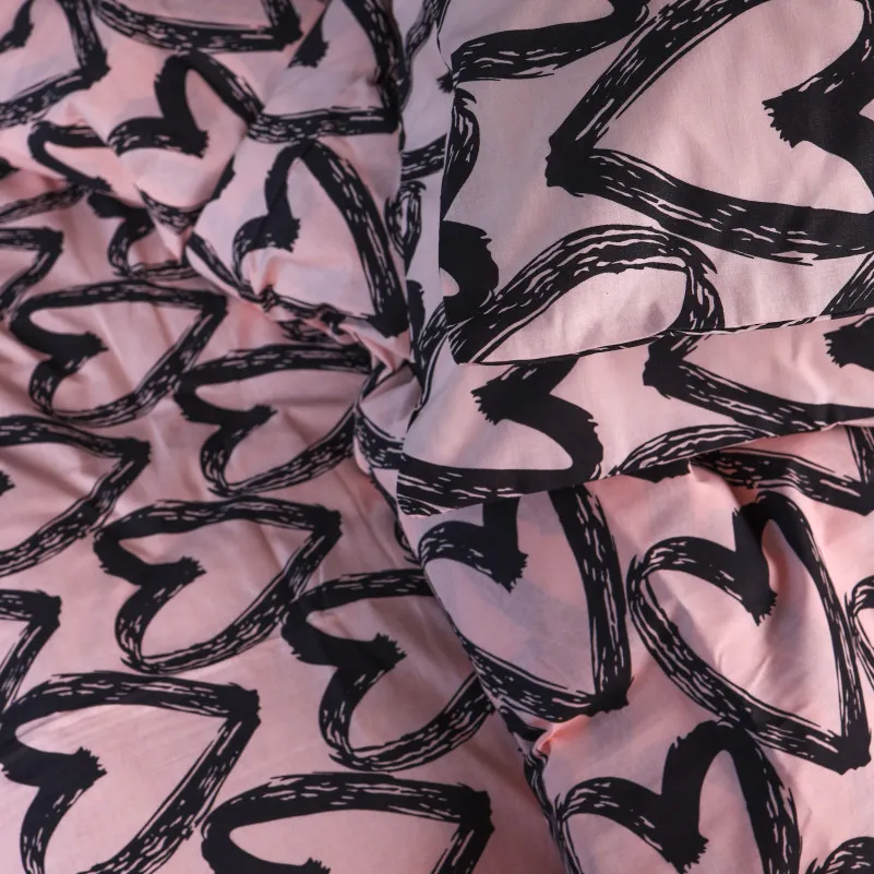 Пододеяльник Бязь 17-0962 Heart Lines - 4