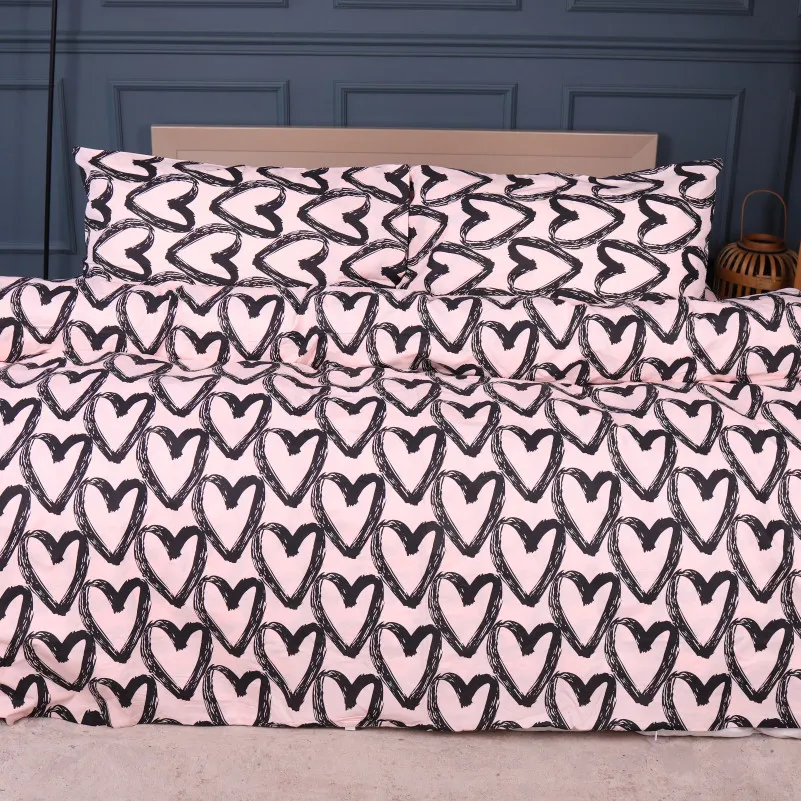 Простынь Ranforce Elite 17-0962 Heart Lines - 1