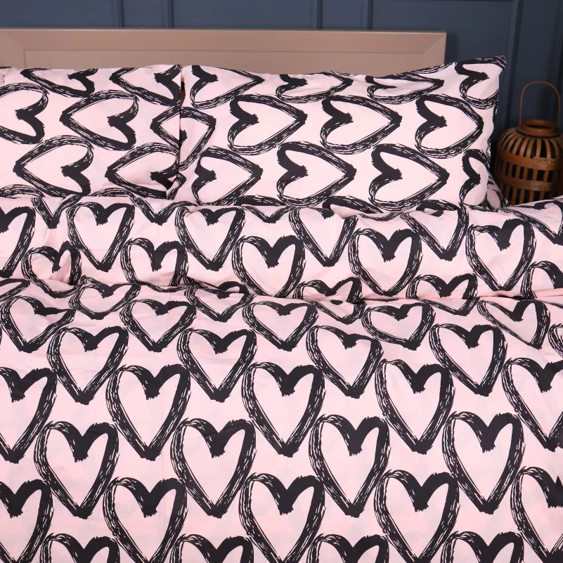 Простынь Ranforce Elite 17-0962 Heart Lines - 2