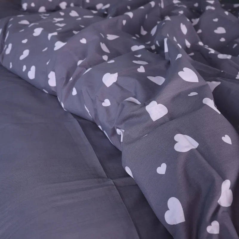 Простынь Ranforce Elite 17-0966 Hearts Story