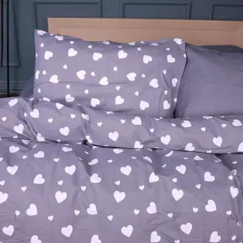 Комплект постільної білизни  Ranforce Elite 17-0966 Hearts Story - 2