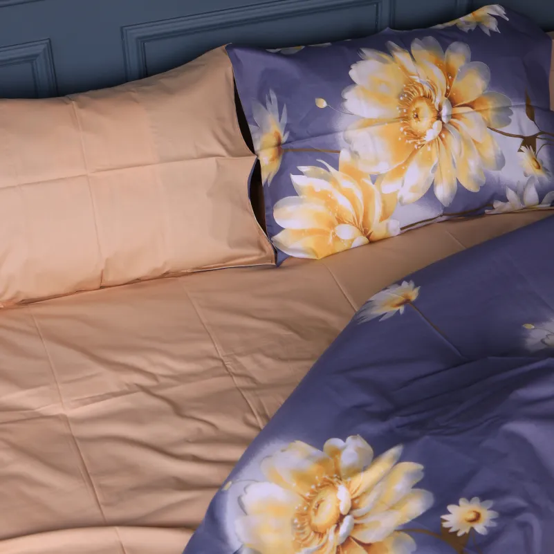 Простирадло Сатин 22-1471 Golden Bloom