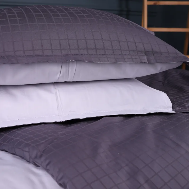 Простирадло Сатин Сатин Жакард 6042 Freedom Grid - 3