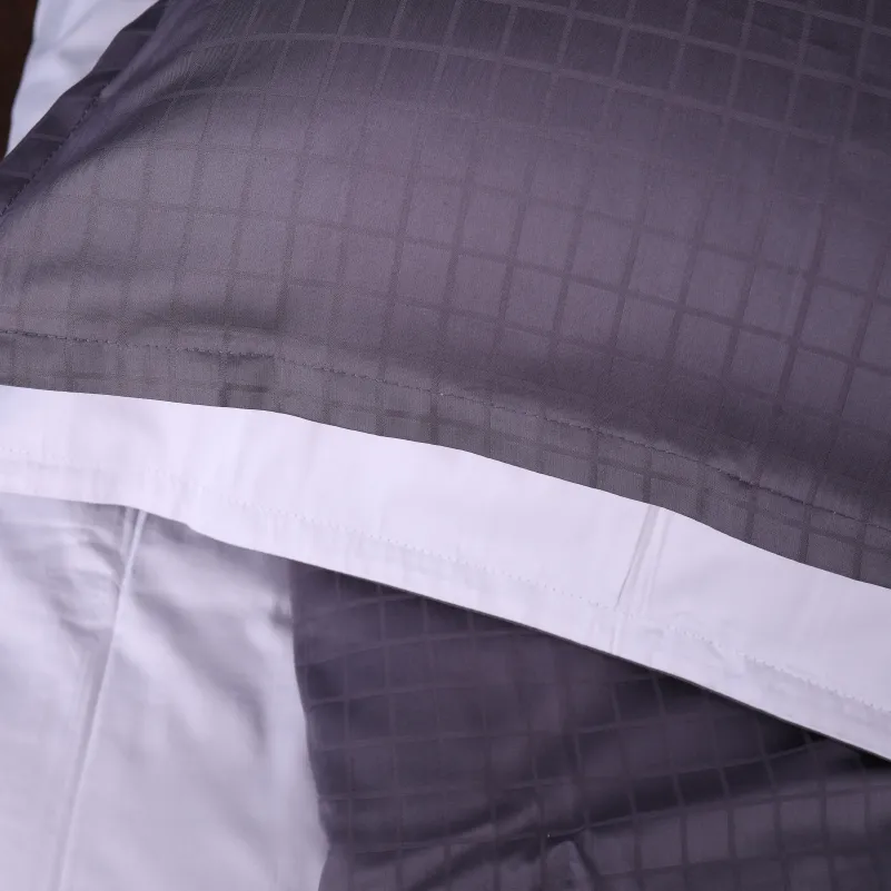 Наволочка Сатин Сатин Жакард 6042 Freedom Grid - 3