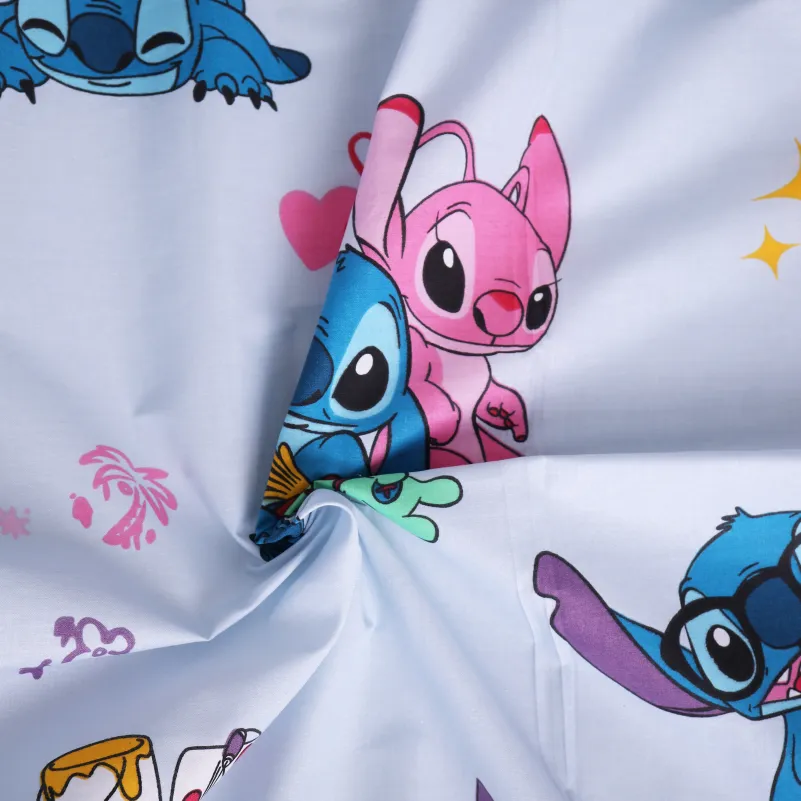 Комплект постельного белья Бязь LITTLE KIDS 17-0908 Cute Stitch Blue - 7