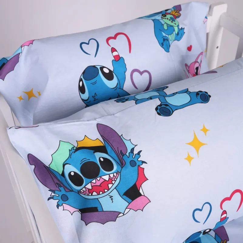 Комплект постельного белья Бязь LITTLE KIDS 17-0908 Cute Stitch Blue - 6