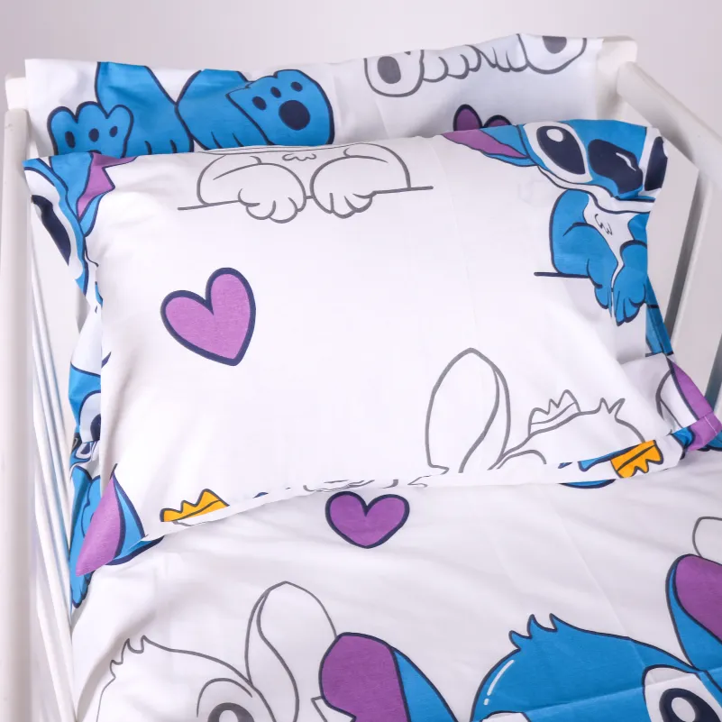 Комплект постельного белья Бязь LITTLE KIDS 17-0910 Stitch Vibes Violet - 5