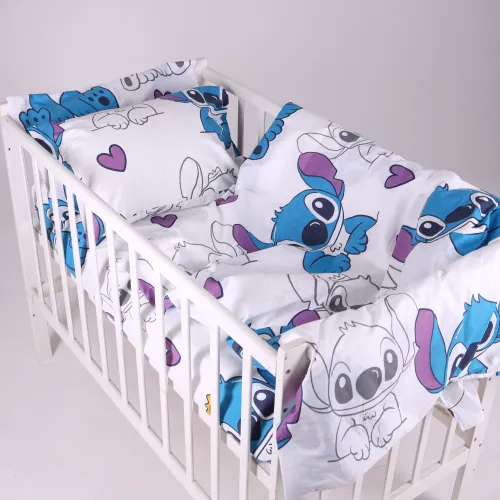 Комплект постельного белья Бязь BABY 17-0910 Stitch Vibes Violet - 1
