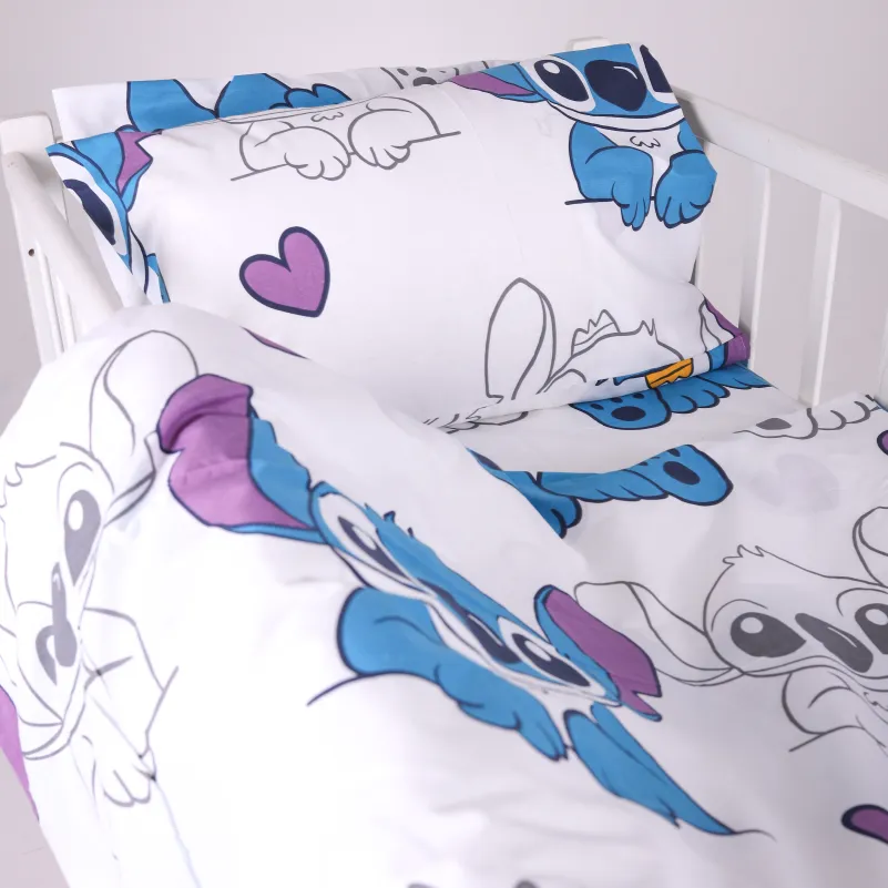 Комплект постельного белья Ranforce Elite LITTLE KIDS 17-0910 Stitch Vibes Violet - 5