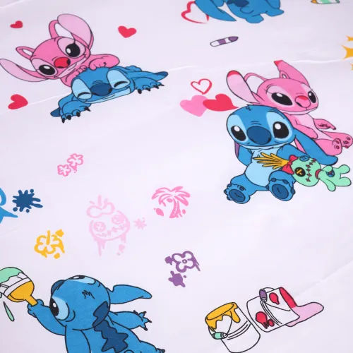 Простынь Ranforce Elite 17-0909 Cute Stitch White - 2