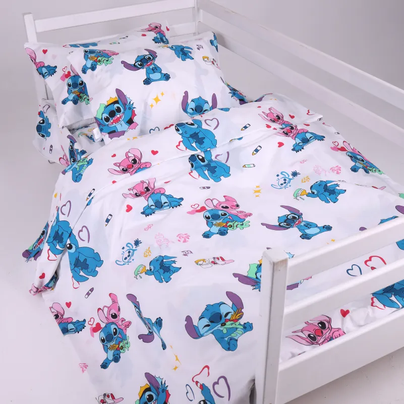 Пододеяльник Ranforce Elite 17-0909 Cute Stitch White - 3