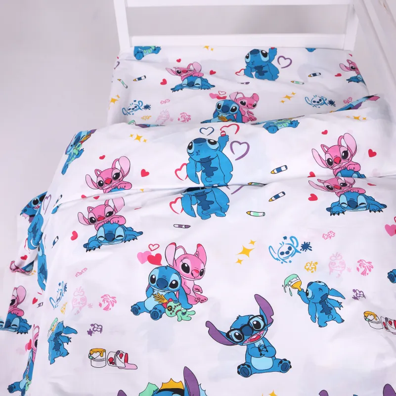 Комплект постельного белья Ranforce Elite JUNIOR 17-0909 Cute Stitch White - 12