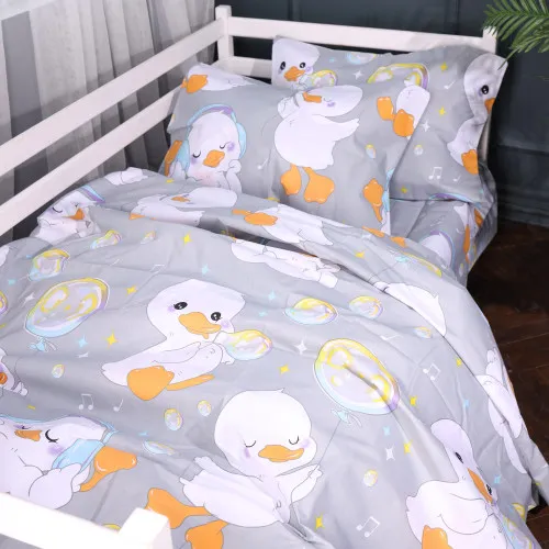 Пододеяльник  Ranforce Elite 17-0896 Baby Ducks Gray