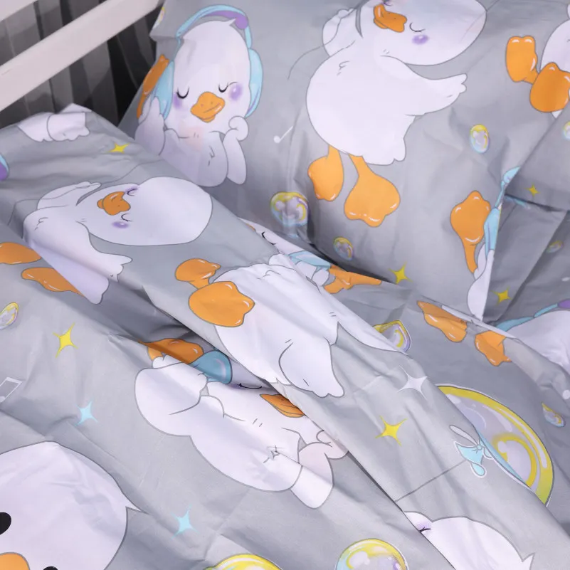 Пододеяльник  Ranforce Elite 17-0896 Baby Ducks Gray - 2