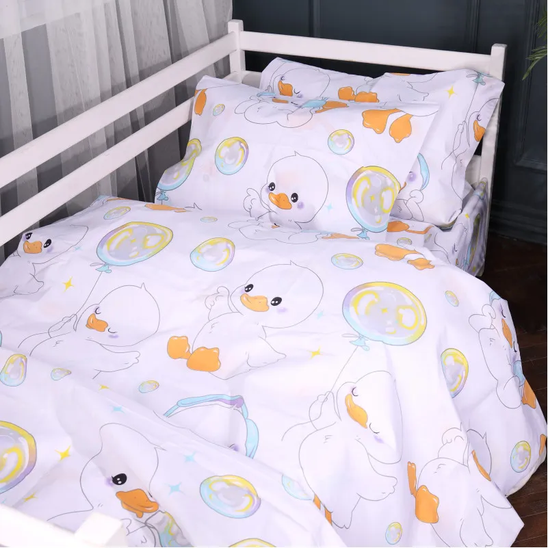 Пододеяльник  Ranforce Elite 17-0895 Baby Ducks white - 2