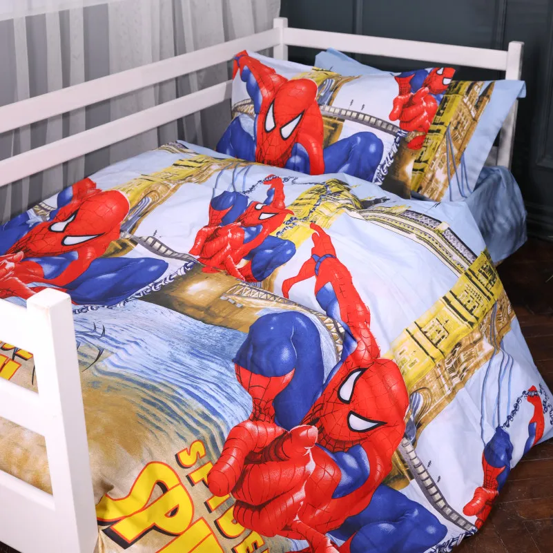 Наволочка Бязь Kids Time 17-0890 Spider-Man City Light - 3