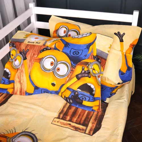 Наволочка Бязь Kids Time 17-0899 Minions Fun - 3