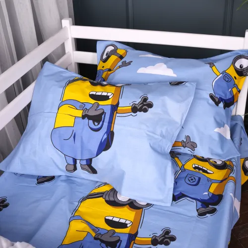 Наволочка Бязь 17-0900 Minions Happy