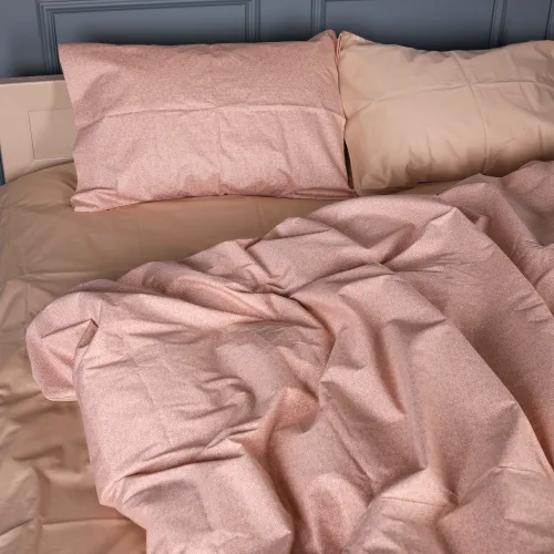 Комплект постельного белья Сатин 22-1444 Gentle Peach Glow - 5