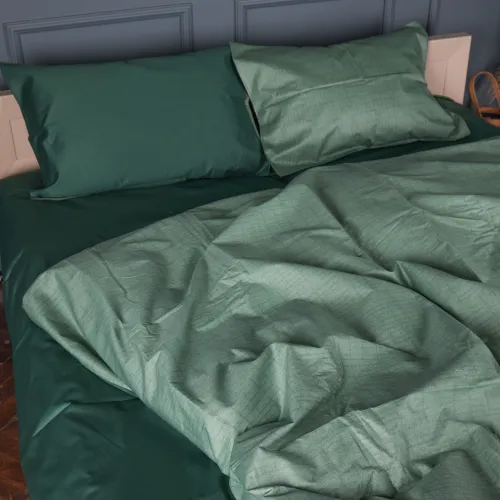 Пододеяльник Сатин 22-1445 Green Marble - 2