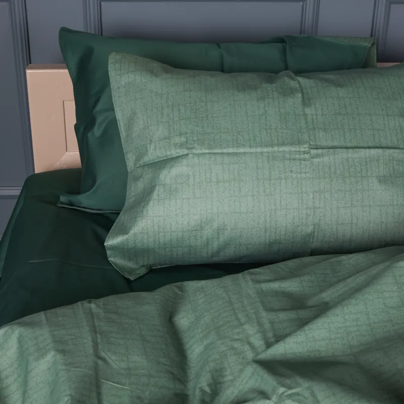 Пододеяльник Сатин 22-1445 Green Marble - 3