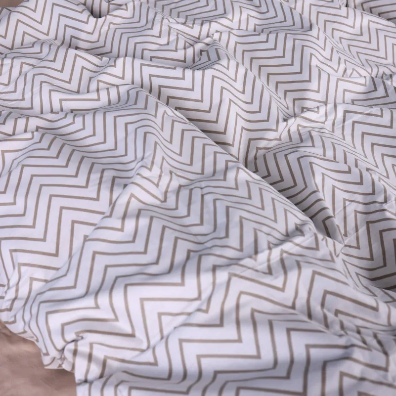 Наволочка Сатин 22-1452 Gold Geometry - 2