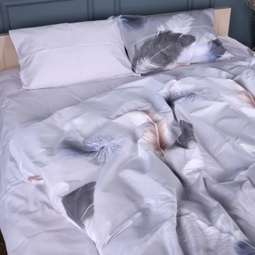 Наволочка Сатин 22-1447 Feather Aurora